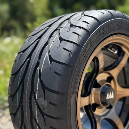kenda-kruizer-KR20A-215/40R12-steel-belted-radial-dot-street-turf-tires-petesgolfcarts-19-inch-tall-tires-for-12-inch-wheels-petesgolfcarts-on-type-R-wheelmate-bronze-wheels