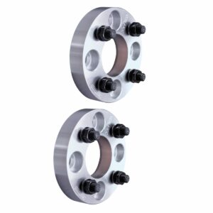 1″ Golf Cart Wheel Spacers - Aluminum (Club Car, EZGO, Yamaha Golf Carts)
