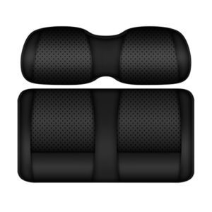 Custom Golf Cart Seats, Black, Clubhouse Series by DoubleTake