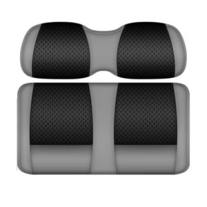 Custom Golf Cart Seats, Silver, Clubhouse Series by DoubleTake