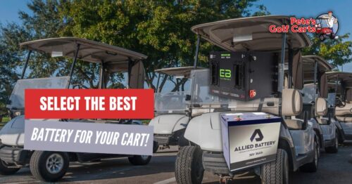 golf cart battery pricing