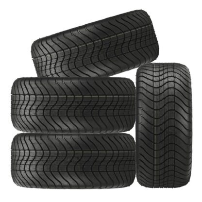 Set of 4 LSI Elite DOT rated street and turf 215/35-12 golf cart tire, Item# 12553.