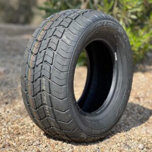 205/50R10 WANDA Steel Belted Radial Street and Turf DOT Golf Cart Tires (18" tall)
