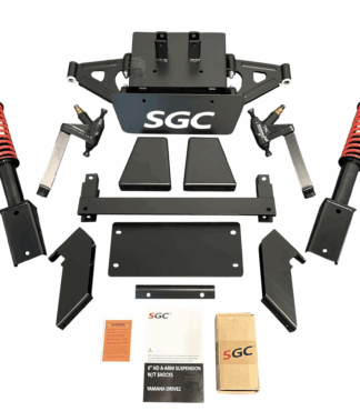 yamaha-Drive2-Electric-6-inch-a-arm-coil-over-lift-golf-cart-kit-LKYM10-SGC-Heavy-Duty