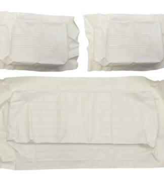Club Car DS Replacement Seat Covers WHITE for 1982-2000 models